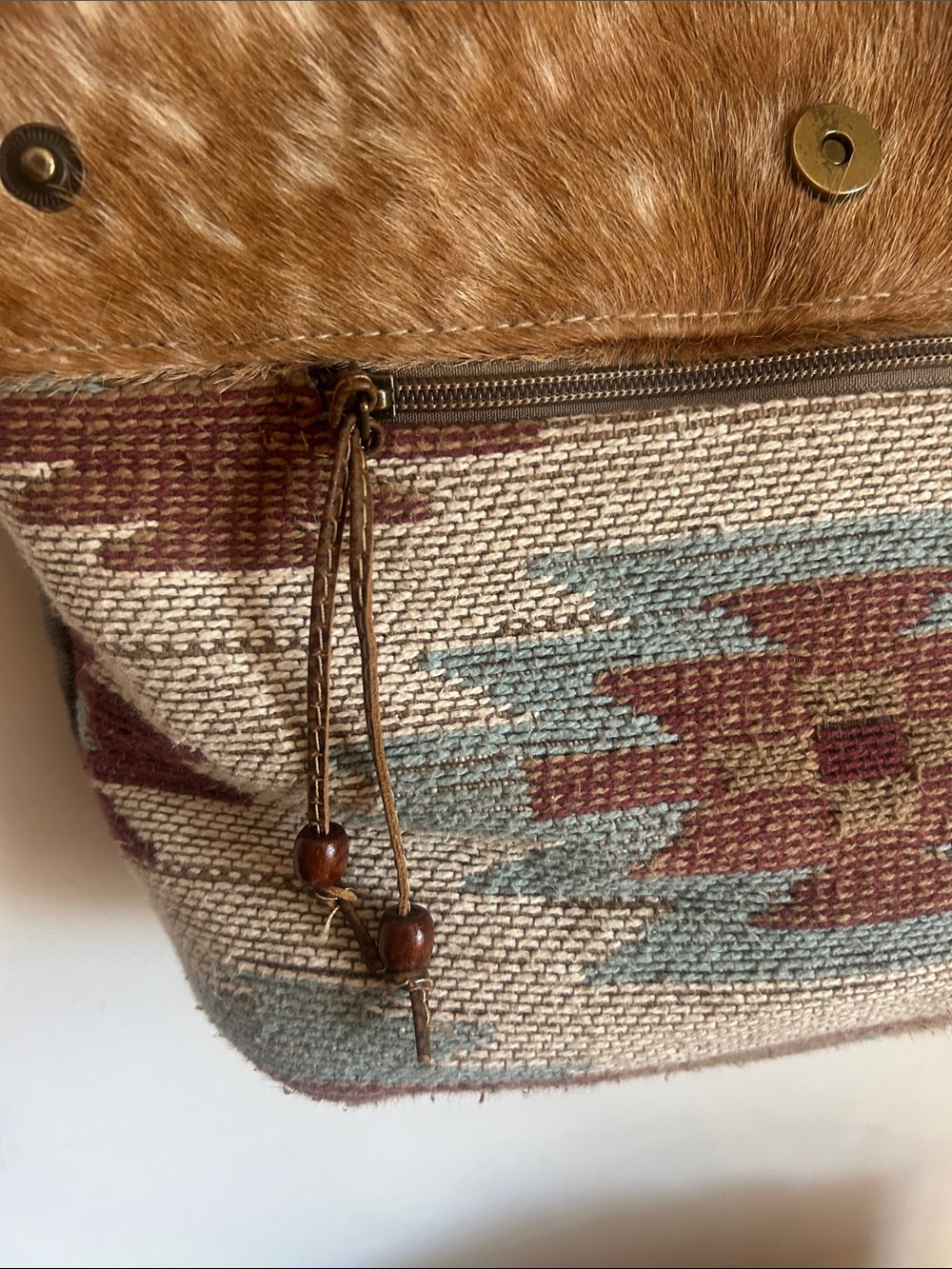 Myra mixed medium Aztec Pattern Crossbody Shoulder Bag - Picture 5 of 7